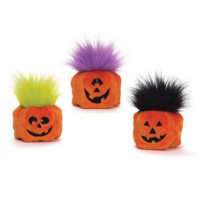 Jouets de peluche bourrés par potiron orange de Halloween pour la promotion, jouets mous