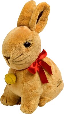 16inch belle Pâques pourpre que les jouets de poussée de lapin de lapins pour le festival célèbrent