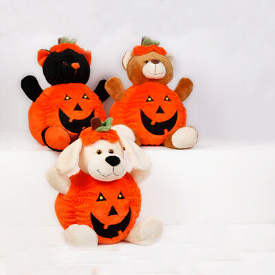 jouets de peluche bourrés par sac pourpre de cadeau de 12inch Halloween pour la partie de Halloween