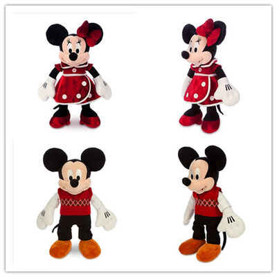 Noël Minnie Mouse et jouets de peluche de Mickey Mouse Disney 40cm