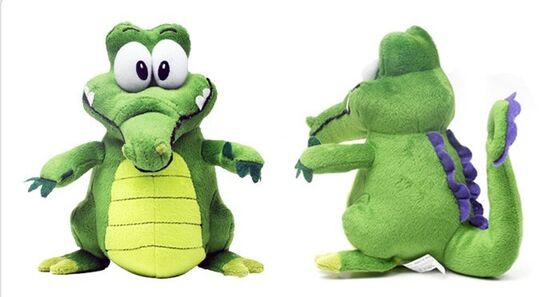 Le beau crocodile marécageux Disney a bourré le doux animal 20cm de poupées mignons