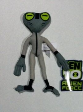 Jouets de peluche de bande dessinée bourrés par force d'étranger de Ben 10 de mode pour le jeu de bébé