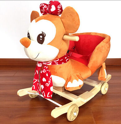 Jouets animaux de peluche d'abeille de chaise de basculage de bébé de mode pour le jeu d'enfants