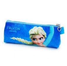 Poche animale de crayon de tirette d'Ana Elsa de bande dessinée de peluche de poche congelée de trousse d'écolier