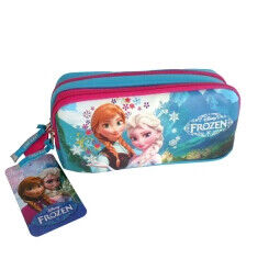 Poche animale de crayon de tirette d'Ana Elsa de bande dessinée de peluche de poche congelée de trousse d'écolier