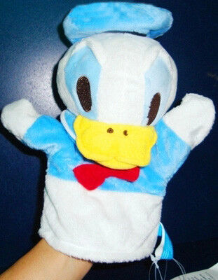 Doux superbe fait sur commande de 12 de pouce de Disney Donald de canard de peluche marionnettes de doigt