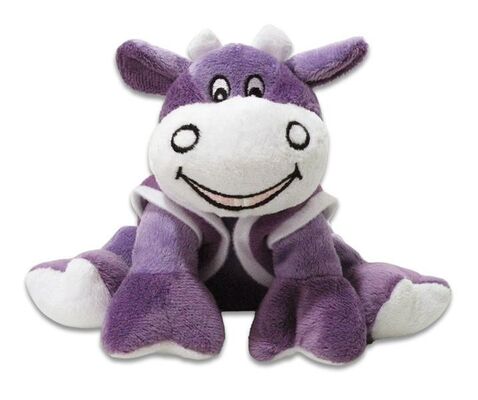 Petits jouets de peluche à Milka de peluche pourpre de vache pour des enfants d'enfants