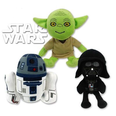 Vert mignon de 8 de pouce de Star Wars de bande dessinée de Disney poupées de peluche pour la collection