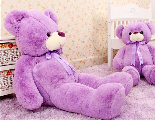 Peluche enorme pourpre d'ours de nounours de mode la grande joue la grande taille
