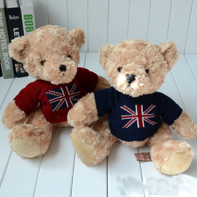 La belle peluche d'ours de nounours de 12 pouces joue l'OEM/ODM bien accueillie