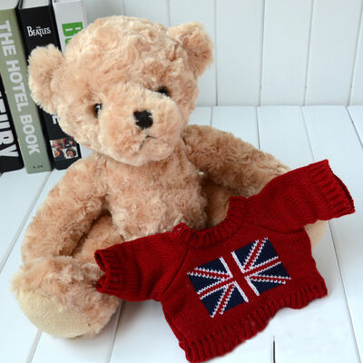 La belle peluche d'ours de nounours de 12 pouces joue l'OEM/ODM bien accueillie