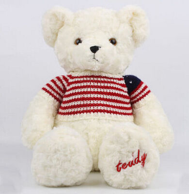 La peluche personnalisée d'ours de nounours de Brown foncé joue la fonction d'option de clients