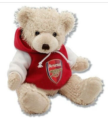 Les vacances blanches d'ours de nounours de 12 pouces bourrées jouent l'impression de broderie
