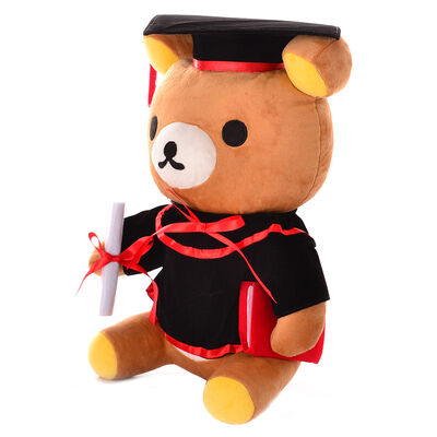 Ours de nounours de docteur Graduation Plush pour la célébration 30cm d'obtention du diplôme