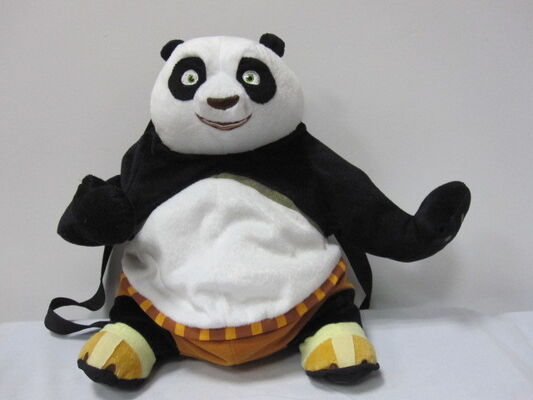 sacs à dos d'école de panda de Kungfu de bande dessinée de mode de 18 pouces pour des cadeaux de promotion