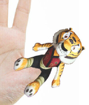 marionnettes de doigt d'enfants de marionnettes de doigt de peluche de panda de Fashon Kungfu de 4 pouces