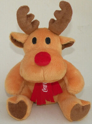 L'orignal de coca-cola/peluche de renne joue les jouets personnalisés de peluche