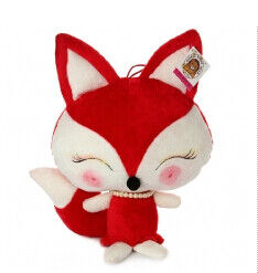 la peluche de musique de 12 pouces joue/jouet parlante et de marche de peluche de Fox ce qui fait le Fox pour indiquer