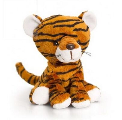 La peluche de girafe de vache à lion de panda de tigre d'animal sauvage joue Brown