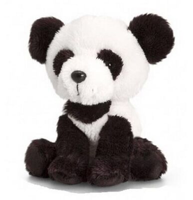 La peluche de girafe de vache à lion de panda de tigre d'animal sauvage joue Brown