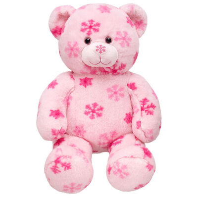 La mode et la peluche rose d'ours de nounours joue le matériel mou de mode