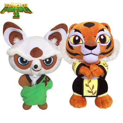 Jouets de peluche bourrés par bande dessinée mignonne de tigresse du panda 3 de Kungfu pour des cadeaux de promotion