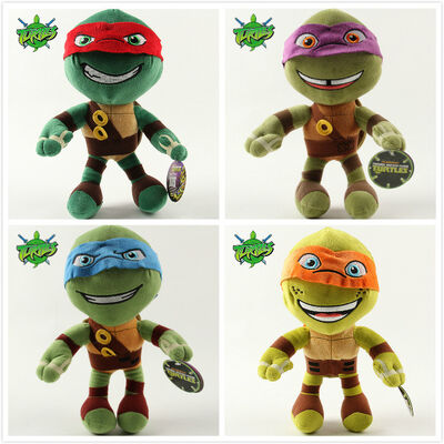 La bande dessinée adolescente des tortues 2 de Ninja de mutant a bourré des jouets de peluche d'enfants 12 pouces