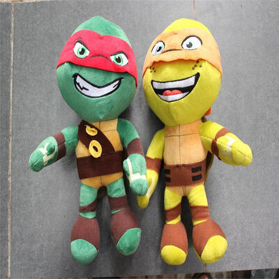 La bande dessinée adolescente des tortues 2 de Ninja de mutant a bourré des jouets de peluche d'enfants 12 pouces