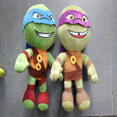 La bande dessinée adolescente des tortues 2 de Ninja de mutant a bourré des jouets de peluche d'enfants 12 pouces