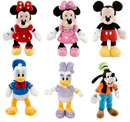 La peluche originale de Disney d'ensemble complet joue des peluches de famille de Disney 22cm
