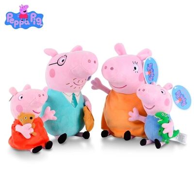 La peluche de bande dessinée de peluches de porc de Peppa joue des cadeaux de promotion