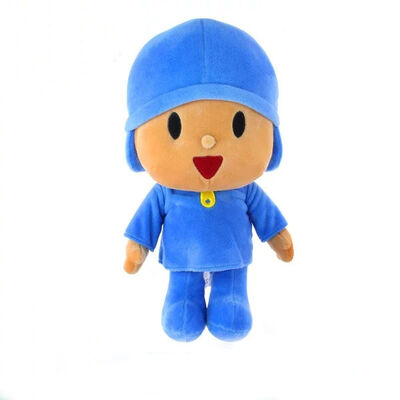 Beaux petits jouets de peluche bourrés par Pocoyo de bande dessinée pour la promotion 20cm