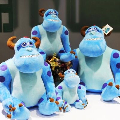 Jouets bourrés de peluche d'enfants de nombre d'actions d'université de monstres