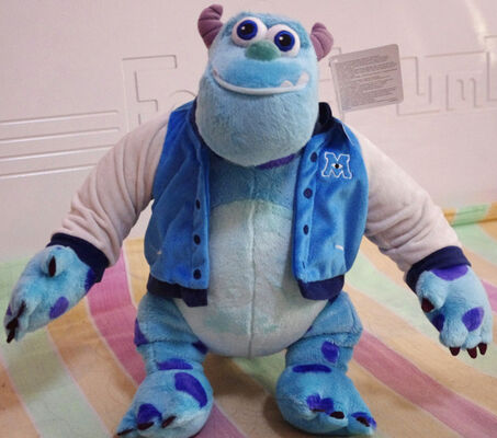 La peluche bourrée joue le nombre d'actions de Mike Wazowski d'université de monstres pour la collection