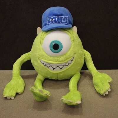 La peluche bourrée joue le nombre d'actions de Mike Wazowski d'université de monstres pour la collection