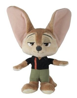 Les personnages de dessin animé Zootopia de Disney ont bourré des jouets de peluche de bande dessinée 9 pouces
