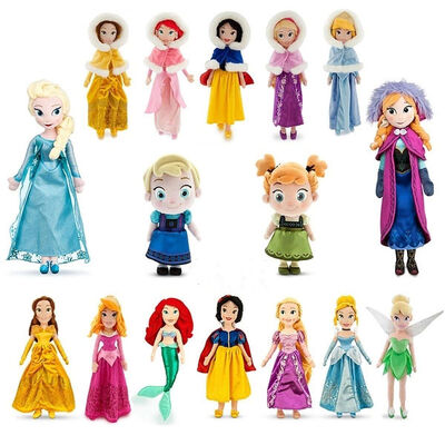 jouets originaux de princesse Dolls Cartoon Stuffed Plush de Disney de 20 pouces