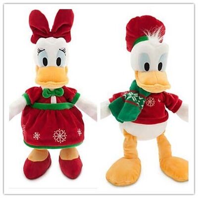 Canard et marguerite de Donald de Noël de Disney pour la promotion de vacances