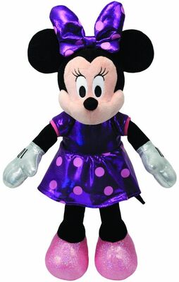 Matériel mou superbe pourpre original pourpre et rouge de Disney Minnie Mouse