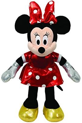 Matériel mou superbe pourpre original pourpre et rouge de Disney Minnie Mouse