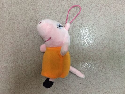 Jouets bourrés par Keychain de jouet de peluche de porc de Peppa pour des cadeaux de promotion