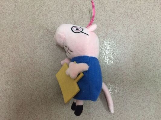 Jouets bourrés par Keychain de jouet de peluche de porc de Peppa pour des cadeaux de promotion