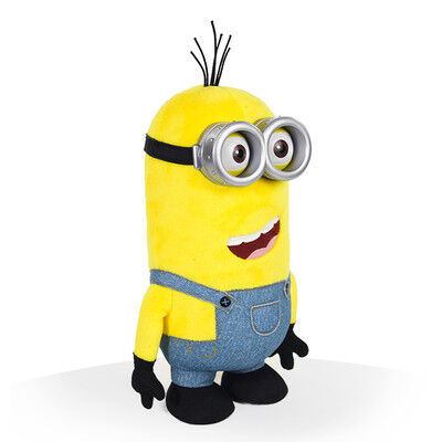 Ignoble je 3 peluche de bande dessinée d'oeil des subordonnés 3D joue le jaune 22cm