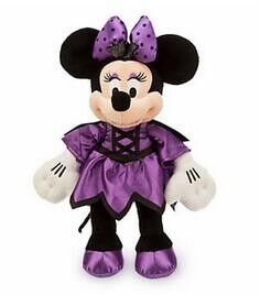 Le jour Minnie Mouse de Halloween pourpre et les jouets de peluche de Mickey Disney pour le festival de partie d'animaux familiers