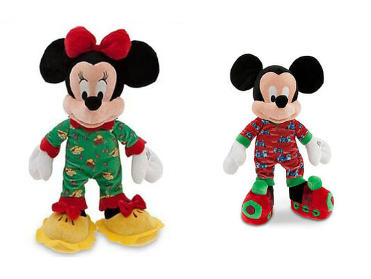 Les jouets faits sur commande Mickey Mouse de peluche de Disney avec des vêtements de nuit ont bourré 40cm