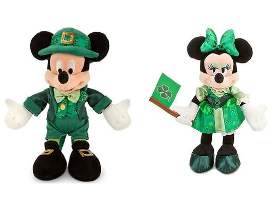 la peluche de Disney de 10 pouces joue des peluches de Disney d'étalage du monde de l'Irlande