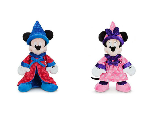 Les peluches Mickey Mouse et Minnie Mouse de Disney croient à la magie 12 pouces