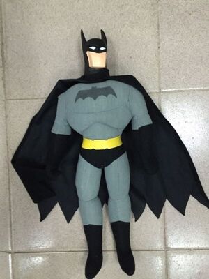 Jouets mous bourrés grande par peluche de bande dessinée de Batman de taille de mode