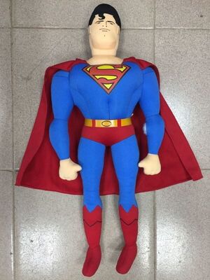 La grande peluche de bande dessinée de Superman joue les jouets mous bourrés 16 s'avancent petit à petit/24 avancer petit à petit/36 pouces
