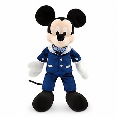 Peluche Mickey Mouse et Minnie Mouse de célébration de diamant de Disneyland